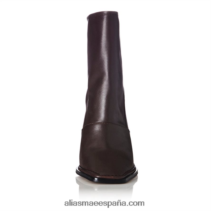 cuero chocolate Alias Mae abbie NVV6BT237