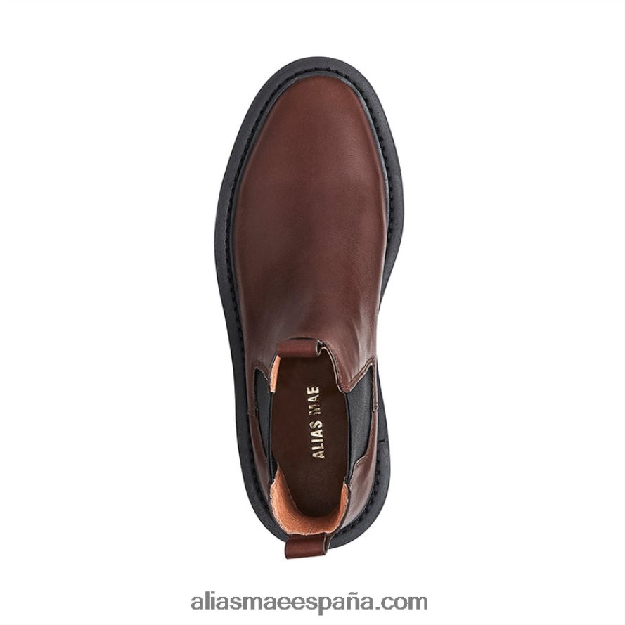 cuero chocolate Alias Mae cazador NVV6BT197