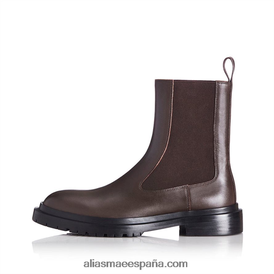 cuero chocolate Alias Mae emilio NVV6BT190