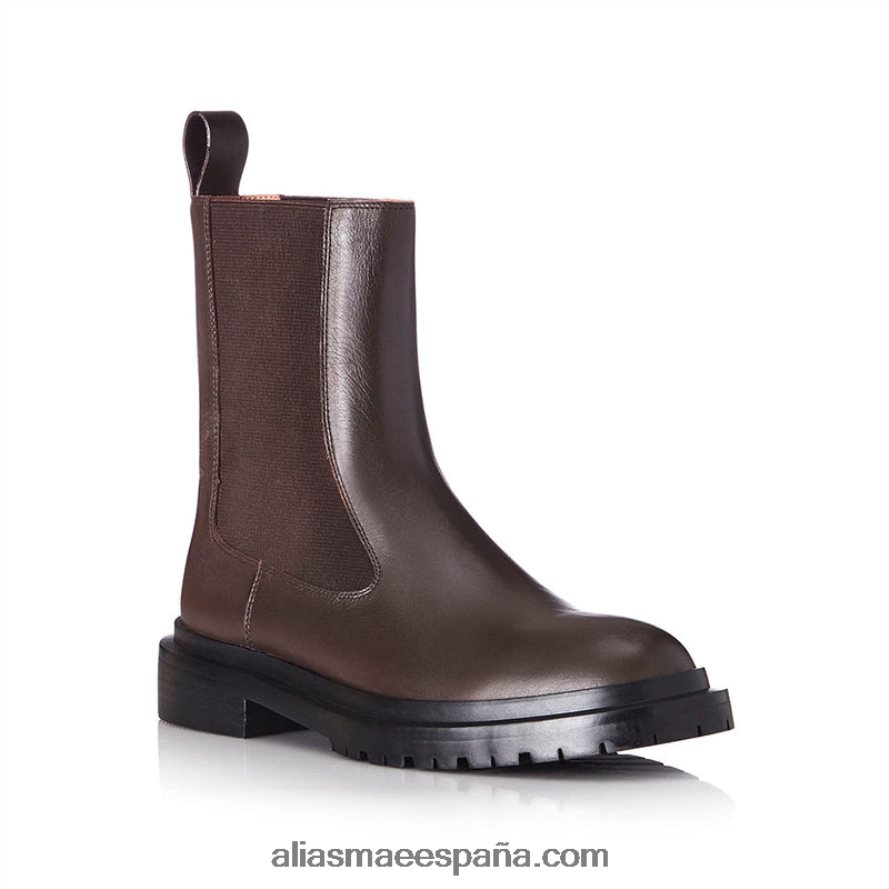 cuero chocolate Alias Mae emilio NVV6BT190