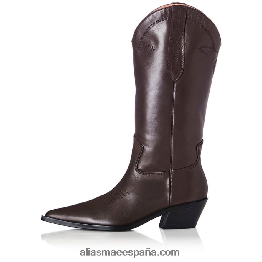 cuero chocolate Alias Mae finley NVV6BT230