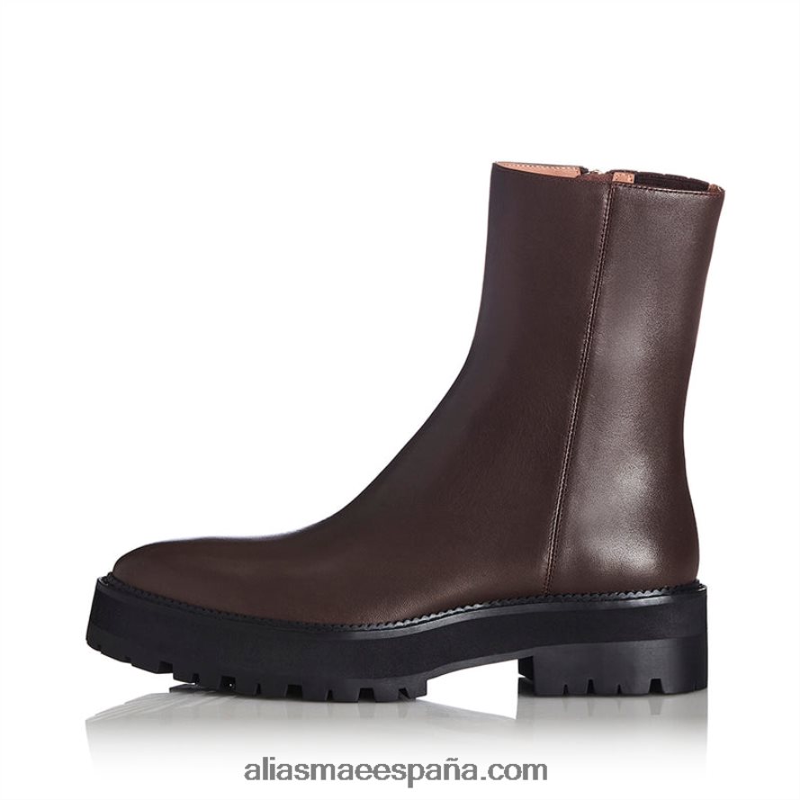 cuero chocolate Alias Mae toros NVV6BT180