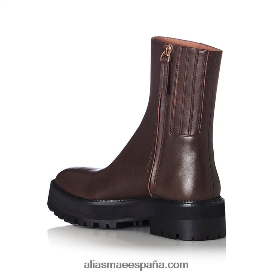 cuero chocolate Alias Mae toros NVV6BT180