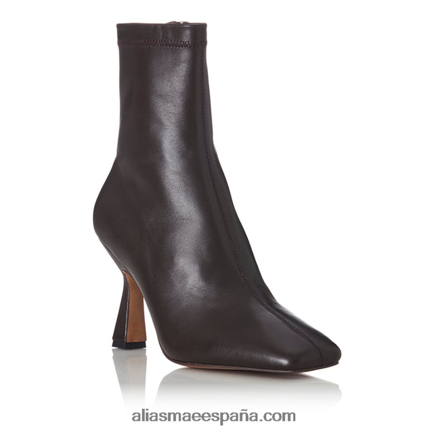 cuero elástico chocolate Alias Mae beca NVV6BT235