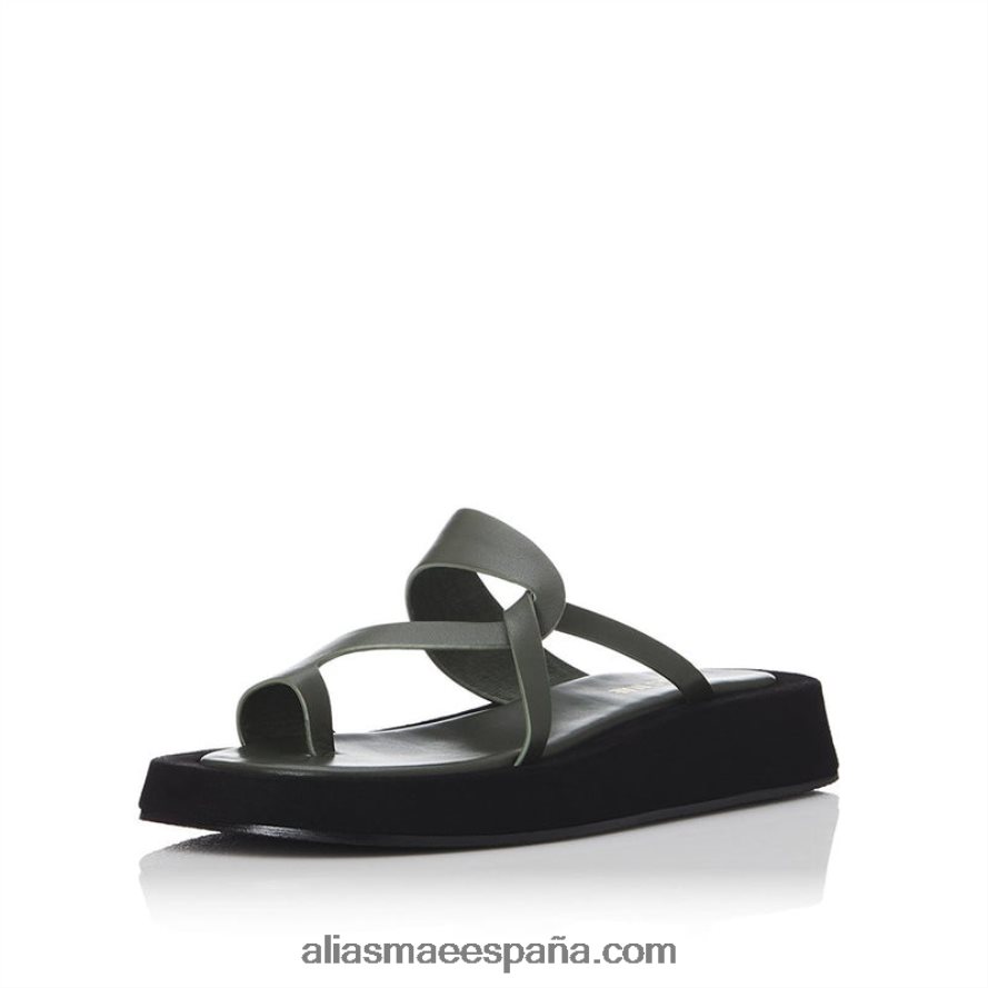 cuero negro Alias Mae polo NVV6BT169