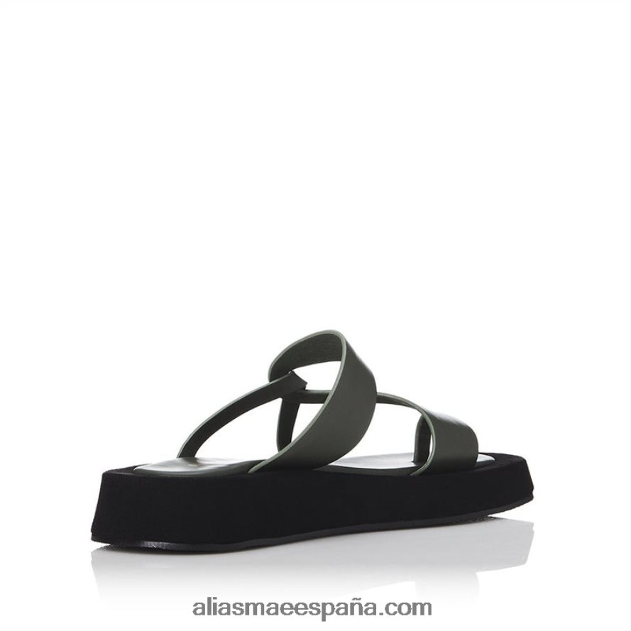 cuero negro Alias Mae polo NVV6BT169