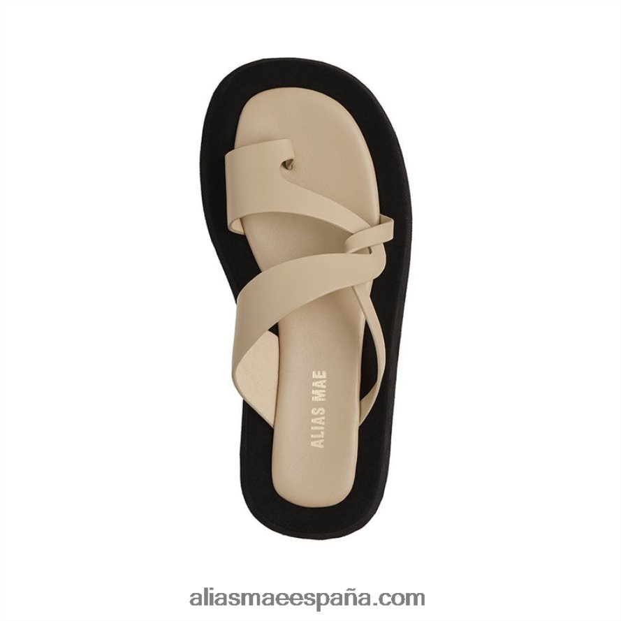 cuero negro Alias Mae polo NVV6BT169