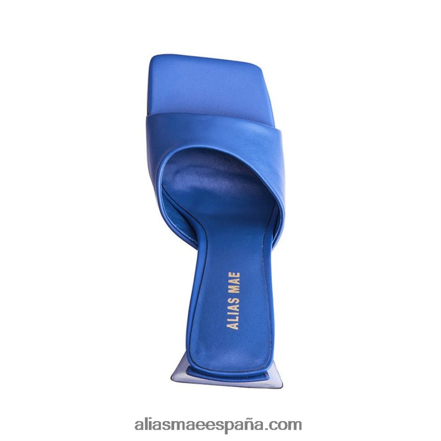 cuero azul brillante Alias Mae Rini NVV6BT50