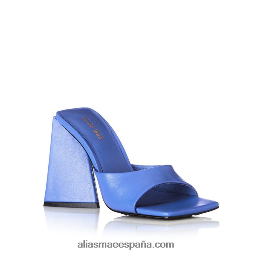 cuero azul brillante Alias Mae Rini NVV6BT50