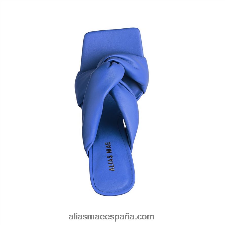 cuero azul brillante Alias Mae ceniza NVV6BT120