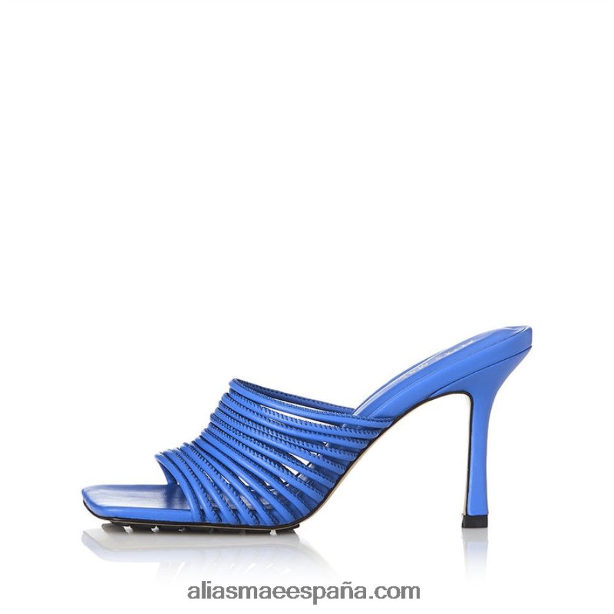 cuero azul brillante Alias Mae lex NVV6BT97