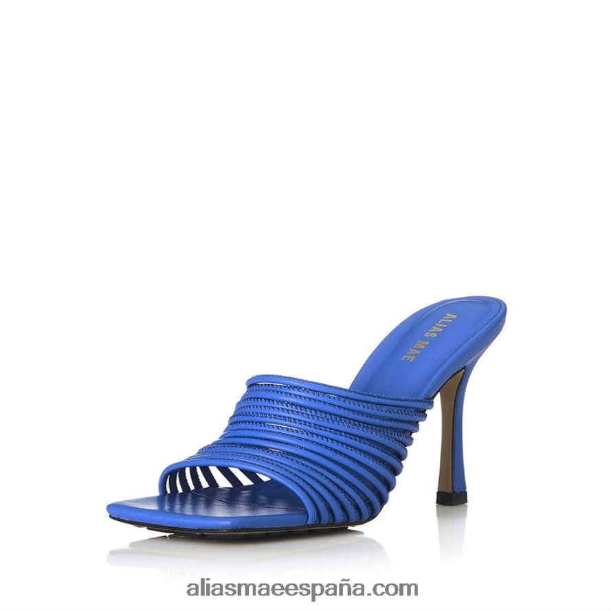 cuero azul brillante Alias Mae lex NVV6BT97